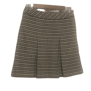Talbots Houndstooth Wool Blend Skirt Sz 2P